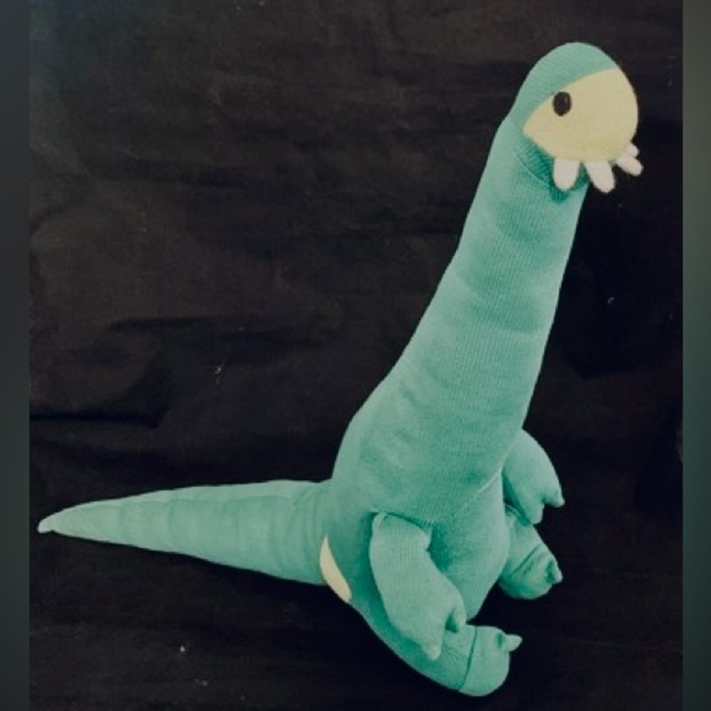 The Land of Nod (now crate and kids) Plush BRACHIOSAURUS stuffed animal